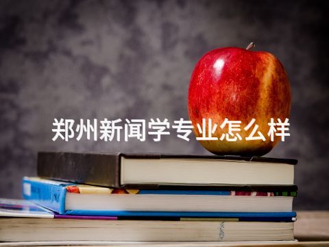 郑州新闻学专业怎么样
