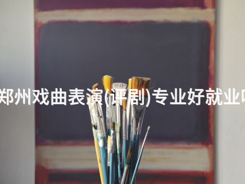 鄭州戲曲表演(評劇)專業好就業嗎