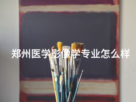 郑州医学影像学专业怎么样