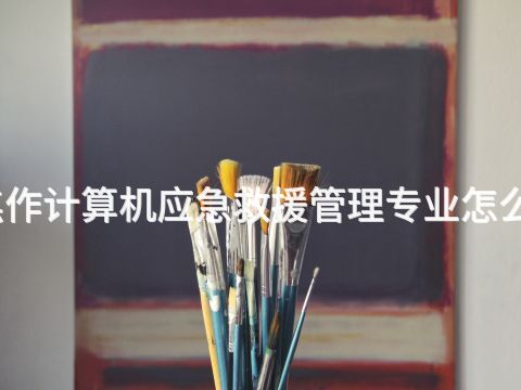 焦作计算机应急救援管理专业怎么样(图1) 焦作计算机应急救援管理专业怎么样(图1)