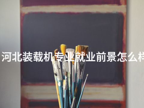河北装载机专业就业前景怎么样(图1) 河北装载机专业就业前景怎么样(图1)
