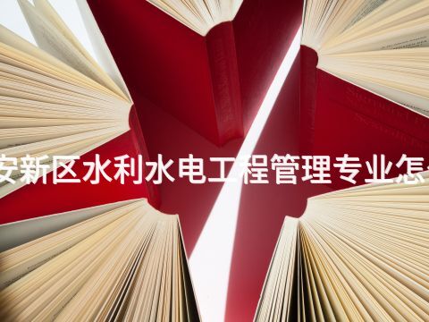 雄安新區水利水電工程管理專業怎么樣