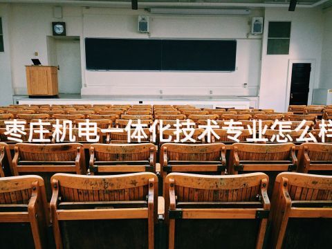 枣庄机电一体化技术专业怎么样