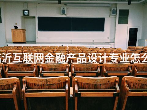 临沂互联网金融产品设计专业怎么样