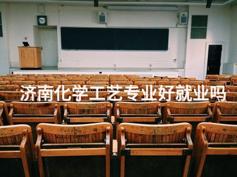 济南化学工艺专业好就业吗