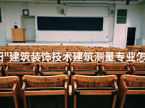 绵阳"建筑装饰技术建筑测量专业怎么样(图1)