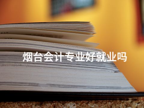 烟台会计专业好就业吗(图1) 烟台会计专业好就业吗(图1)