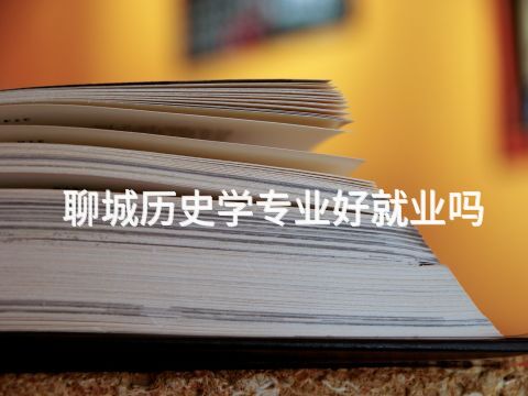 聊城历史学专业好就业吗(图1) 聊城历史学专业好就业吗(图1)