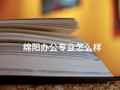 绵阳办公专业怎么样(图1) 绵阳办公专业怎么样(图1)