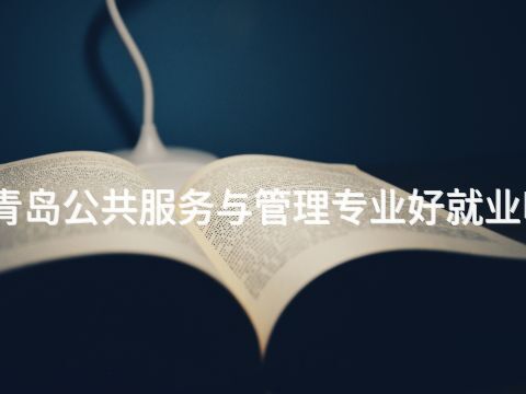 青岛公共服务与管理专业好就业吗