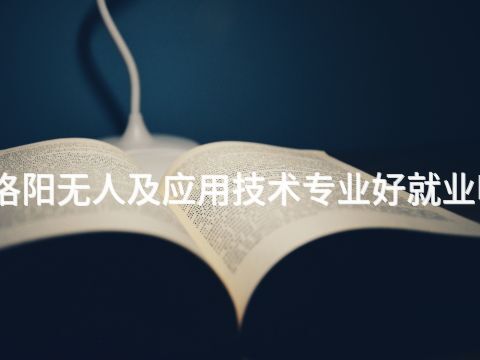 洛阳无人及应用技术专业好就业吗
