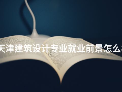 天津建筑设计专业就业前景怎么样