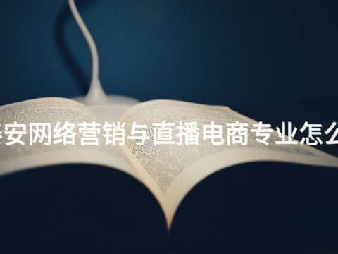 泰安網絡營銷與直播電商專業怎么樣