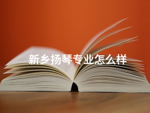 新乡扬琴专业怎么样
