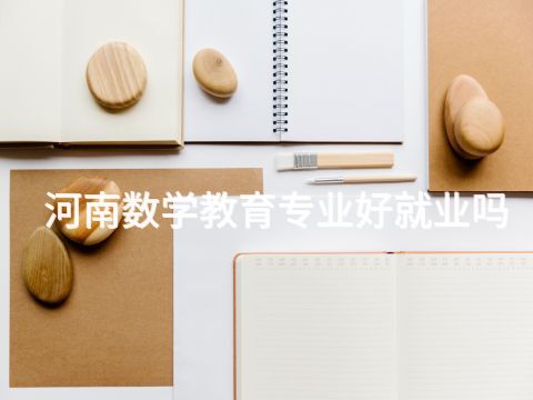 河南数学教育专业好就业吗