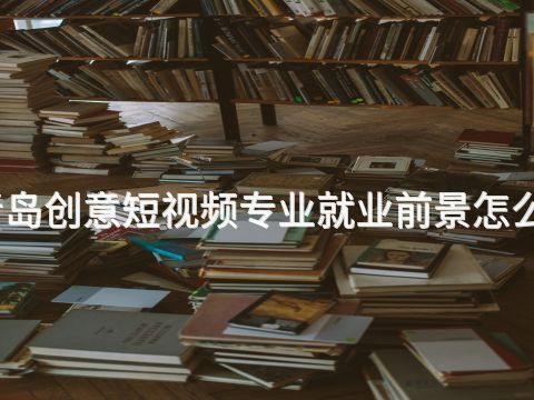 青岛创意短视频专业就业前景怎么样