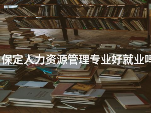 保定人力资源管理专业好就业吗(图1) 保定人力资源管理专业好就业吗(图1)