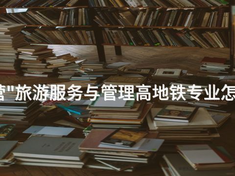 东营"旅游服务与管理高地铁专业怎么样