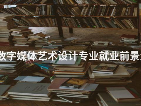 衡水数字媒体艺术设计专业就业前景怎么样