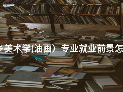 新乡美术学(油画）专业就业前景怎么样