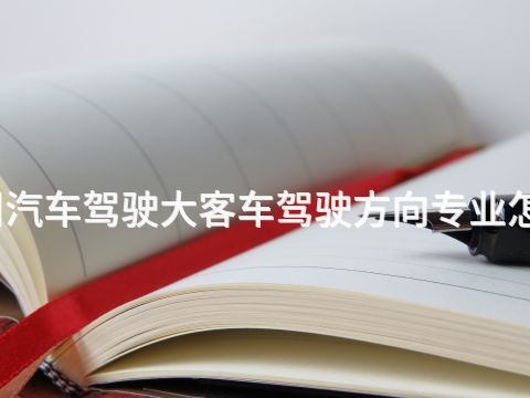 郑州汽车驾驶大客车驾驶方向专业怎么样