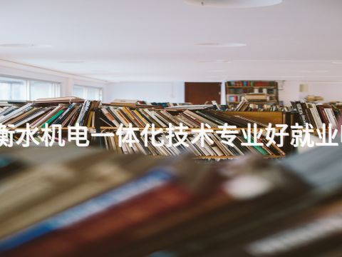 衡水机电一体化技术专业好就业吗