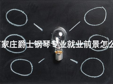 石家庄爵士钢琴专业就业前景怎么样