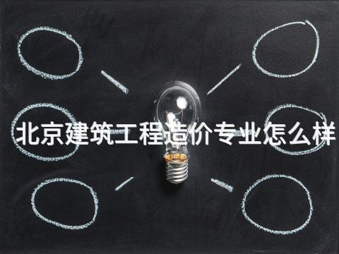 北京建筑工程造价专业怎么样(图1) 北京建筑工程造价专业怎么样(图1)