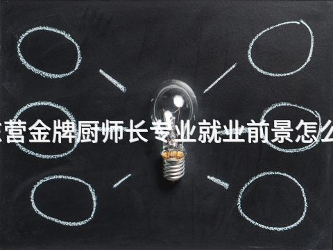 东营金牌厨师长专业就业前景怎么样