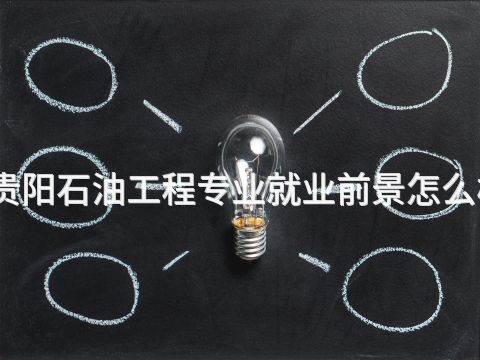 貴陽石油工程專業就業前景怎么樣