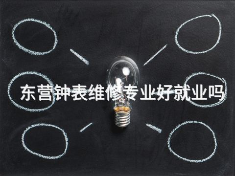 东营钟表维修专业好就业吗