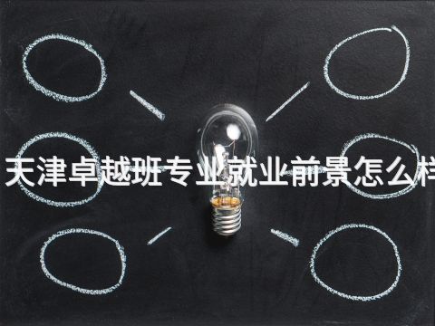 天津卓越班专业就业前景怎么样