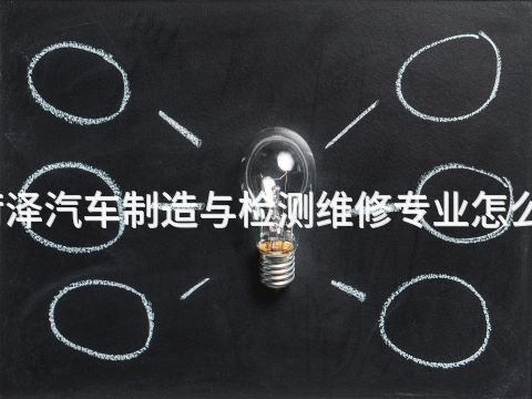 菏泽汽车制造与检测维修专业怎么样(图1) 菏泽汽车制造与检测维修专业怎么样(图1)