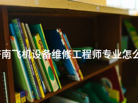 济南飞机设备维修工程师专业怎么样