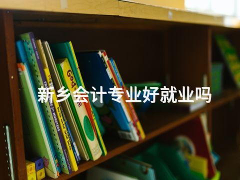 新鄉(xiāng)會計(jì)專業(yè)好就業(yè)嗎