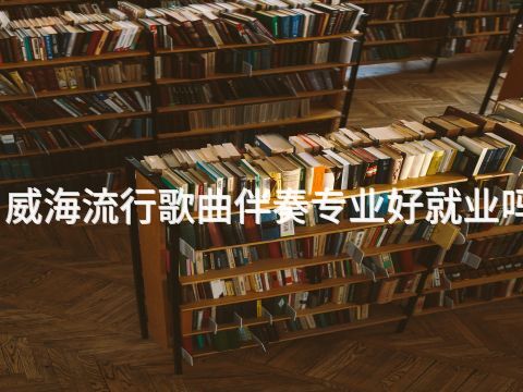 威海流行歌曲伴奏专业好就业吗