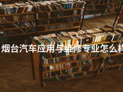 烟台汽车应用与维修专业怎么样
