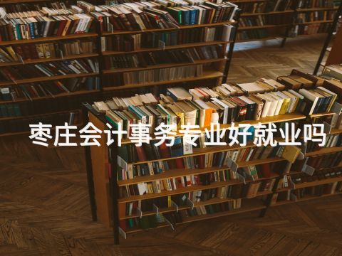 枣庄会计事务专业好就业吗(图1) 枣庄会计事务专业好就业吗(图1)