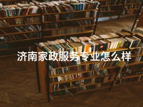 济南家政服务专业怎么样