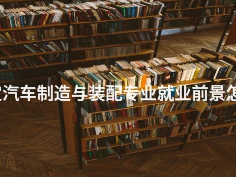 保定汽车制造与装配专业就业前景怎么样