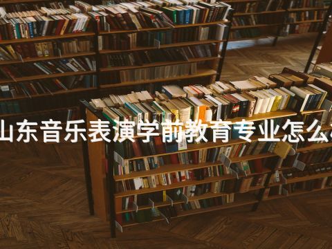 山东音乐表演学前教育专业怎么样(图1)