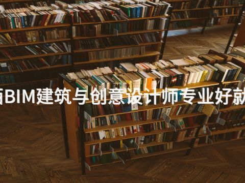 陕西BIM建筑与创意设计师专业好就业吗