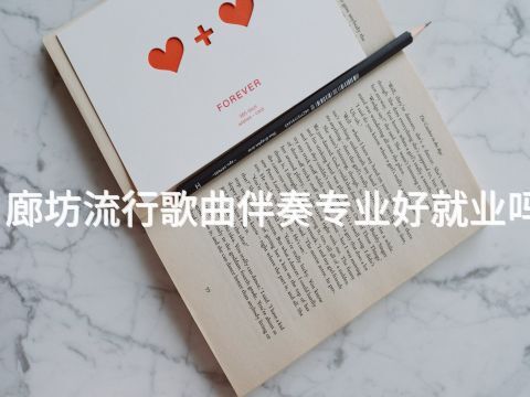 廊坊流行歌曲伴奏专业好就业吗