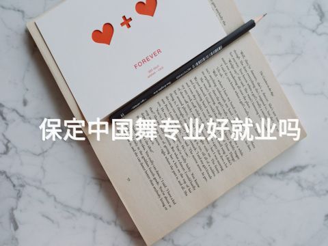 保定中國舞專業好就業嗎