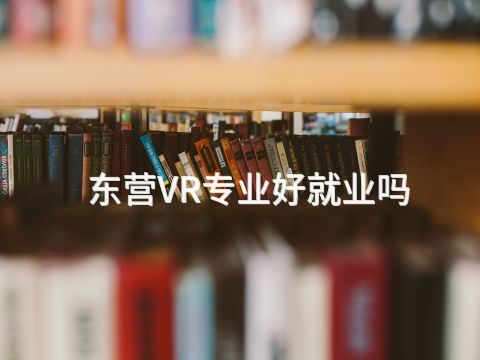 东营VR专业好就业吗