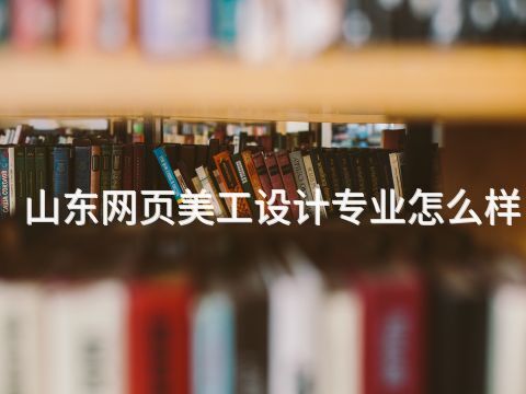 山东网页美工设计专业怎么样(图1) 山东网页美工设计专业怎么样(图1)