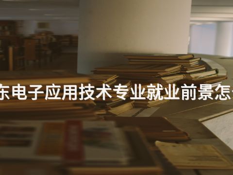 山东电子应用技术专业就业前景怎么样(图1) 山东电子应用技术专业就业前景怎么样(图1)