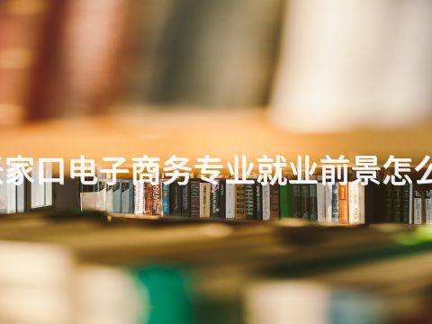 张家口电子商务专业就业前景怎么样
