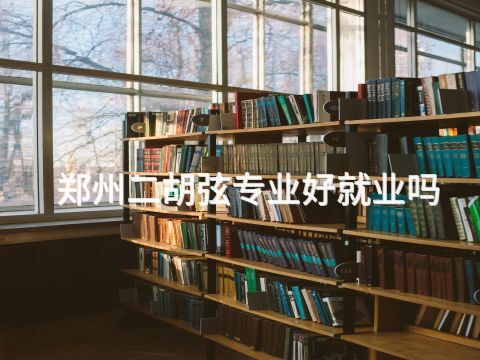郑州二胡弦专业好就业吗