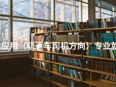 济南机电技术应用（轨道车司机方向）专业就业前景怎么样